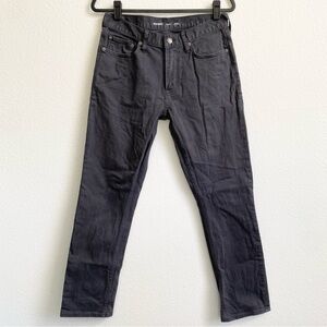Old Navy Men's Dark Gray Slim Built-In Flex Five-Pocket Twill Jeans Size 30 x 30